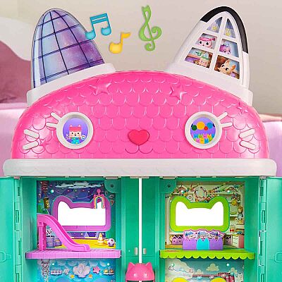 Gabby’s Dollhouse Sesli ve Işıklı İnteraktif Oyun Evi - 73 cm - 3