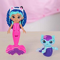 Gabby’s Dollhouse MerCat’in Renkli Kedi Akvaryumu Oyun Seti - 6