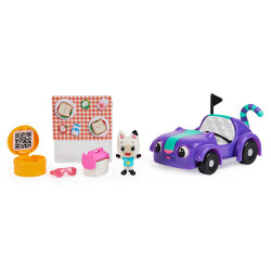 Gabby's Dollhouse Carlita & Pandy Paws Picnic Vehicle 6062145 - 3