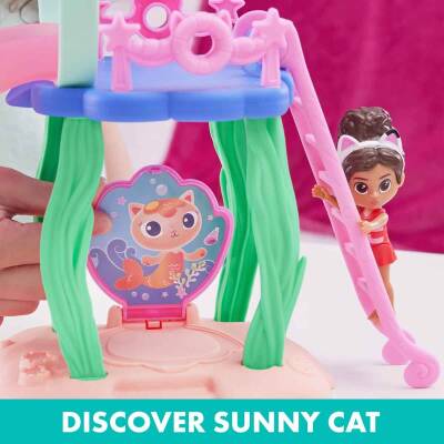 Gabby's Dollhouse Gabby And Fancy Cat Pool Playset 6067878 - 2