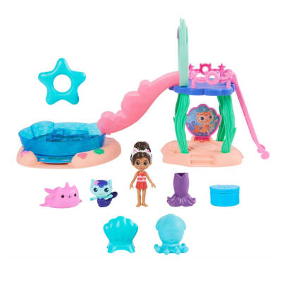 Gabby's Dollhouse Gabby And Fancy Cat Pool Playset 6067878 - 7