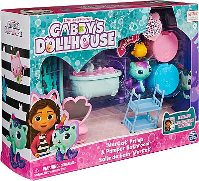 Gabby's Dollhouse lüks oda, Primp and Pamper Banyo - 8