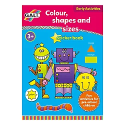 Galt Colour Shapes And Sizes 3 Yaş+ Aktivite Kitabı L3124F - Galt