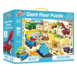 Galt Giant Floor Puzzle Construction 30 Pieces 3-6 Years Jigsaw Puzzle A1013K - 2