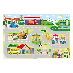 Galt Giant Floor Puzzle Town 30 Pieces Jigsaw Puzzle For 3-6 Year Olds 1005023 - 2