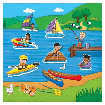 Galt Reusable Sticker Book - Sports 3 Years+ Activity Book 1005446 - 4