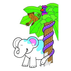 Galt Water Magic Magic Book Animals 3 Years+ A3079H - 4