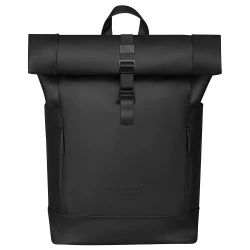 Gaston Luga Rullen Backpack With Laptop Compartment 13'' - Black Re901 - 1