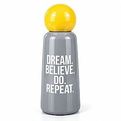 Giftpoint Double Çelik Gövde Matara 500 ml Grey/Yellow Gp-3552 - 1