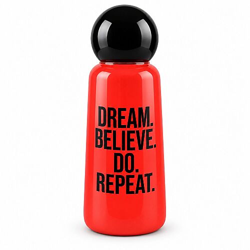Giftpoint Double Çelik Gövde Matara 500 ml Red/Black Gp-3554 - 1