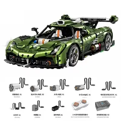 Giftponit Blok Car 3838 Pcs. Puzzle-10628 - 2