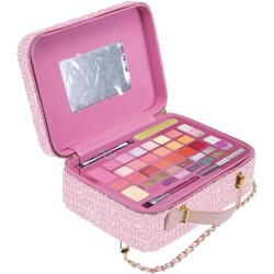 Girabrilla Glittery Suitcase Makeup Bag Tm-1057 - 2