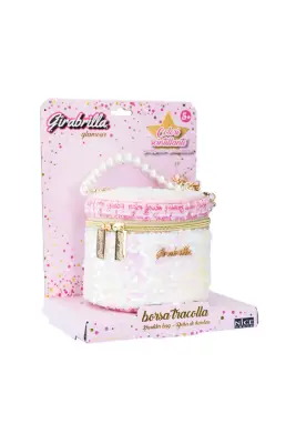 Girabrilla Glittery Suitcase Shoulder Bag Tm-1040 - 1