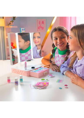 Girabrilla Pink It Smart Vanity Light And Sound Makeup Set Tm-1071 - 3