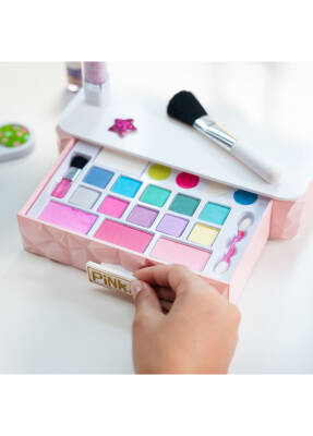 Girabrilla Pink It Smart Vanity Light And Sound Makeup Set Tm-1071 - 5