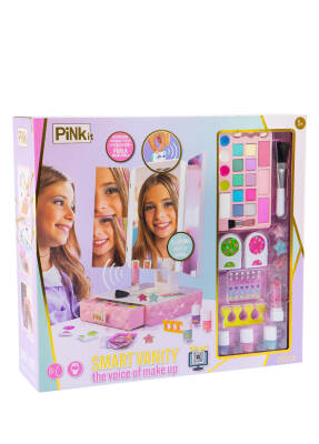 Girabrilla Pink It Smart Vanity Light And Sound Makeup Set Tm-1071 - 8
