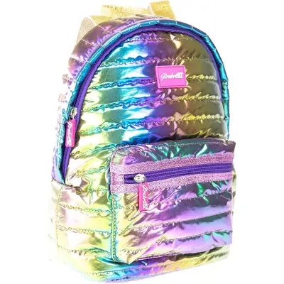 Girabrilla Puffer Metallic Backpack Tm-1011 - 1