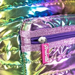 Girabrilla Puffer Metallic Backpack Tm-1011 - 3