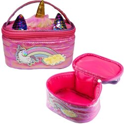 Girabrilla Puffer Unicorn Makeup Bag Tm-1044/46 - Girabrilla
