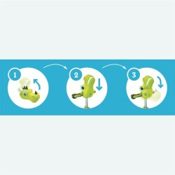 Globber Dino T-Bar Accessory - Blue 527-100 - 4