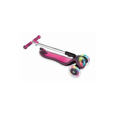 Globber Elite Deluxe Flash Full Light Scooter - Pink 449-110 - 6