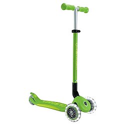 Globber Elite Deluxe Işıklı Scooter - Elma Yeşili 439-606 - 1