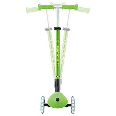Globber Elite Deluxe Işıklı Scooter - Elma Yeşili 439-606 - 3
