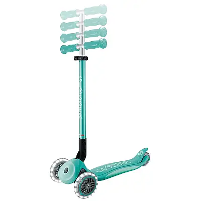 Globber Elite Deluxe Işıklı Scooter - Koyu Mint - 5