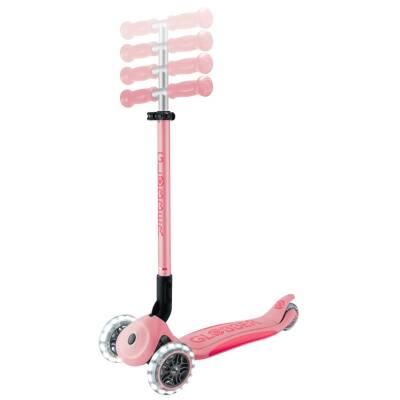 Globber Elite Deluxe Light-Up Scooter - Pastel Pink 439-710 - 2