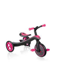 Globber Explorer 4-In-1 Bicycle - Pink 632-110 - 6