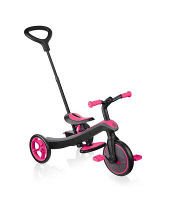 Globber Explorer 4-In-1 Bicycle - Pink 632-110 - 2