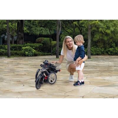 Globber Explorer 4-In-1 Folding Bicycle - Dark Beige 732-466 - 8
