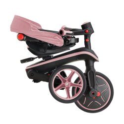 Globber Explorer 4-In-1 Folding Bicycle - Dark Pastel Pink 732-210 - 4