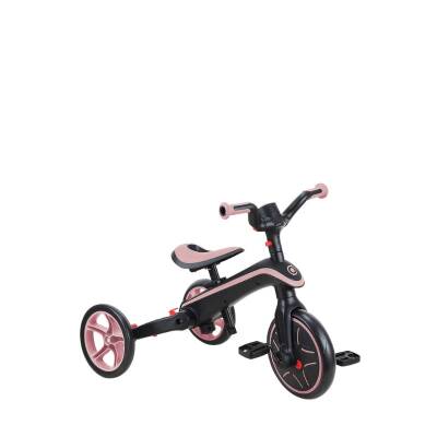 Globber Explorer 4-In-1 Folding Bicycle - Dark Pastel Pink 732-210 - 7
