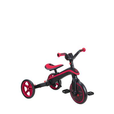 Globber Explorer 4-In-1 Folding Bicycle - Red 732-102 - 4