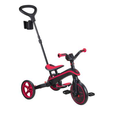 Globber Explorer 4-In-1 Folding Bicycle - Red 732-102 - 6