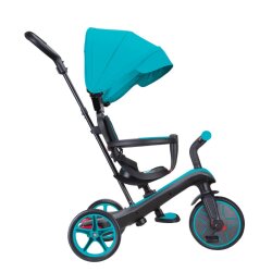 Globber Explorer 4-In-1 Trike Bicycle - Blue 634-105 - 4