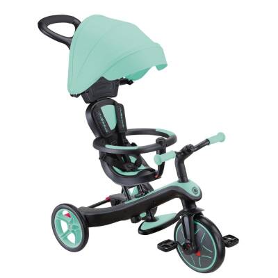 Globber Explorer 4-In-1 Trike Bicycle - Mint Green 634-206 - 2