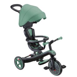Globber Explorer 4-In-1 Trike Bicycle - Olive Green 634-104 - 2