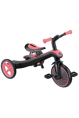 Globber Explorer 4-In-1 Trike Bicycle - Pink 634-110 - 2