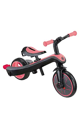 Globber Explorer 4-In-1 Trike Bicycle - Pink 634-110 - 4