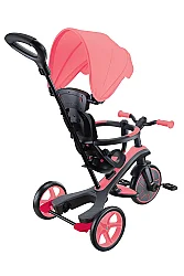 Globber Explorer 4-In-1 Trike Bicycle - Pink 634-110 - 6
