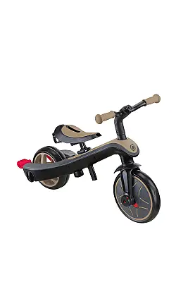 Globber Explorer 4-In-1 Trike Bicycle - Sand Beige 634-231 - 2