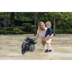 Globber Explorer 4-in-1 Folding Bicycle - Olive Green 732-104 - 7