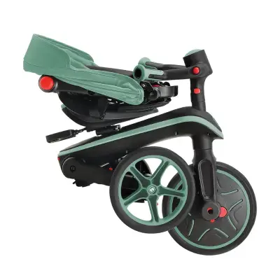 Globber Explorer 4-in-1 Folding Bicycle - Olive Green 732-104 - 6