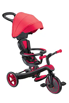 Globber Explorer 4in1 Trike Bisiklet - Kırmızı 634-102 - 3