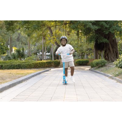 Globber Flow 125 Foldable Scooter - Blue 773-101 - 7