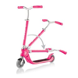 Globber Flow 125 Foldable Scooter - Fuchsia 773-110 - 6