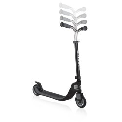Globber Flow 125 Folding Scooter - Black 473-120 - 3