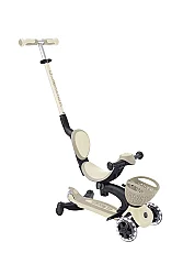 Globber Go Up Baby 360 Işıklı Scooter - Koyu Bej 844-466 - 1